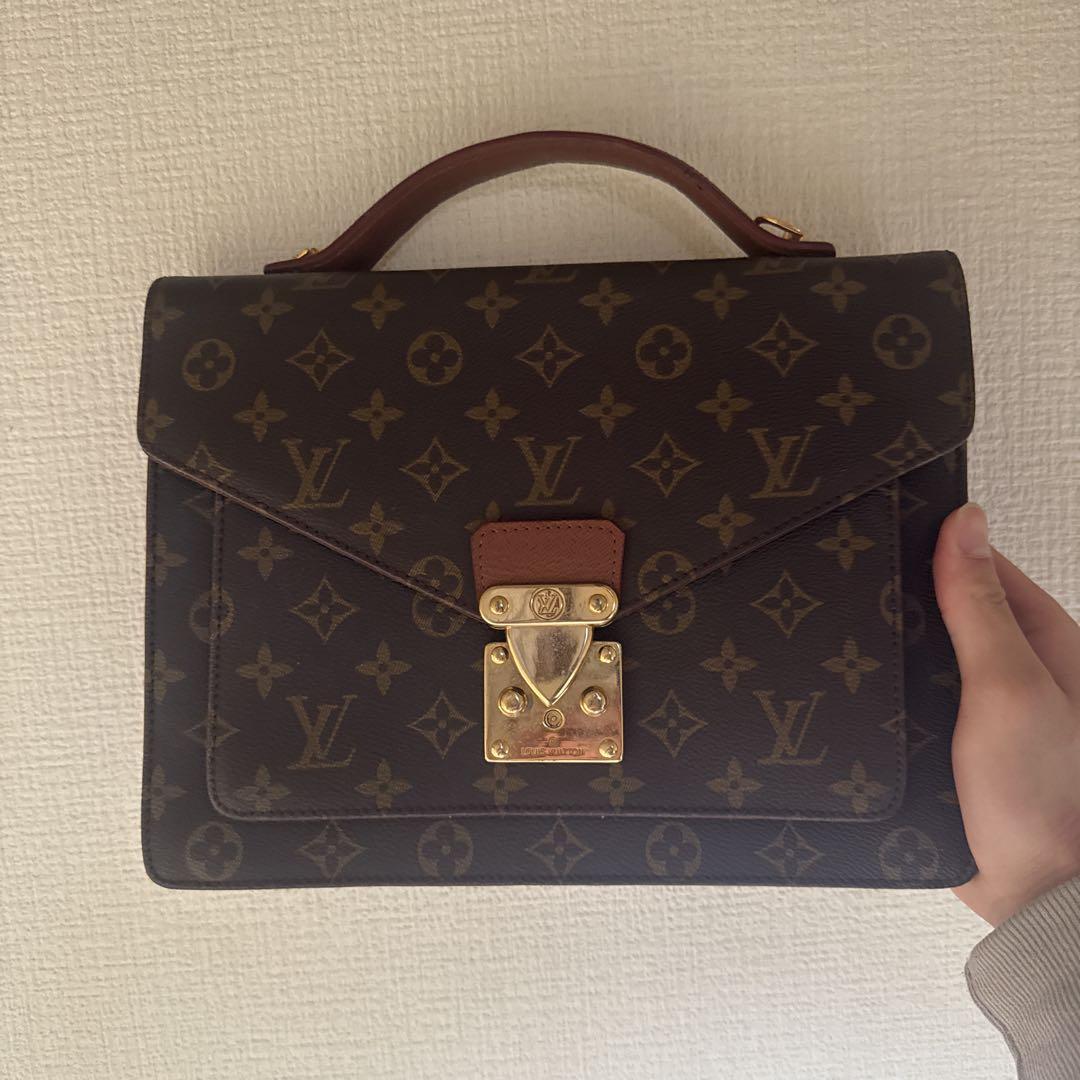 Louis Vuitton モノグラム ビジネスバッグ（LOUIS VUITTON】ルイ