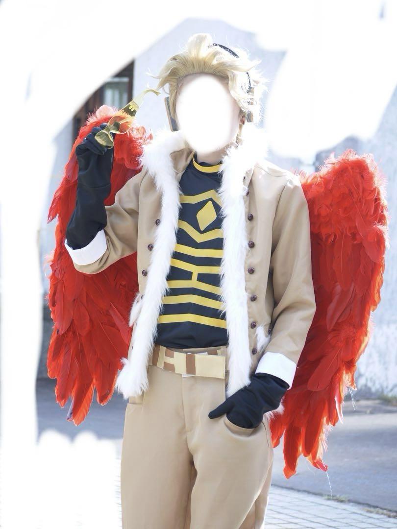 ヒロアカ ホークス コスプレ（ヘッドホンとゴーグル装着🦅💓一回