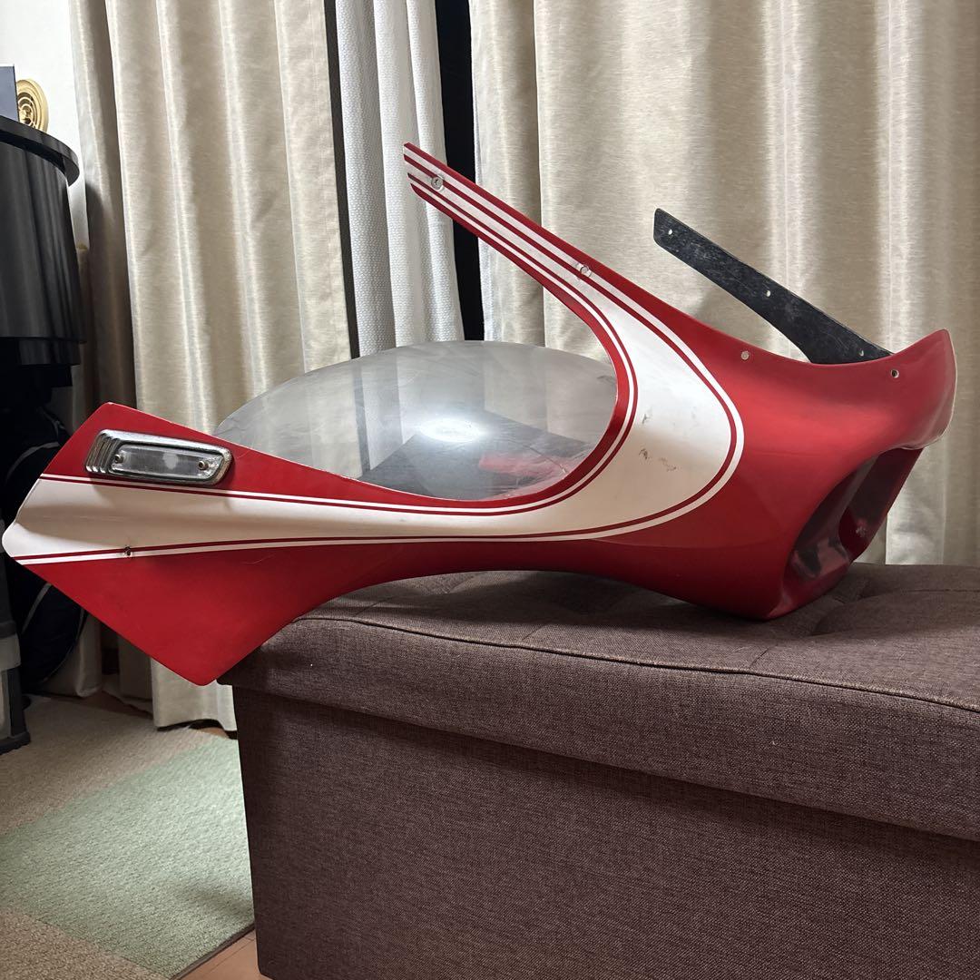 当時物 メーカー不明デュアルカウル ローレルウインカー付き 当時物 メーカー不明デュアルカウル ローレルウインカー付き