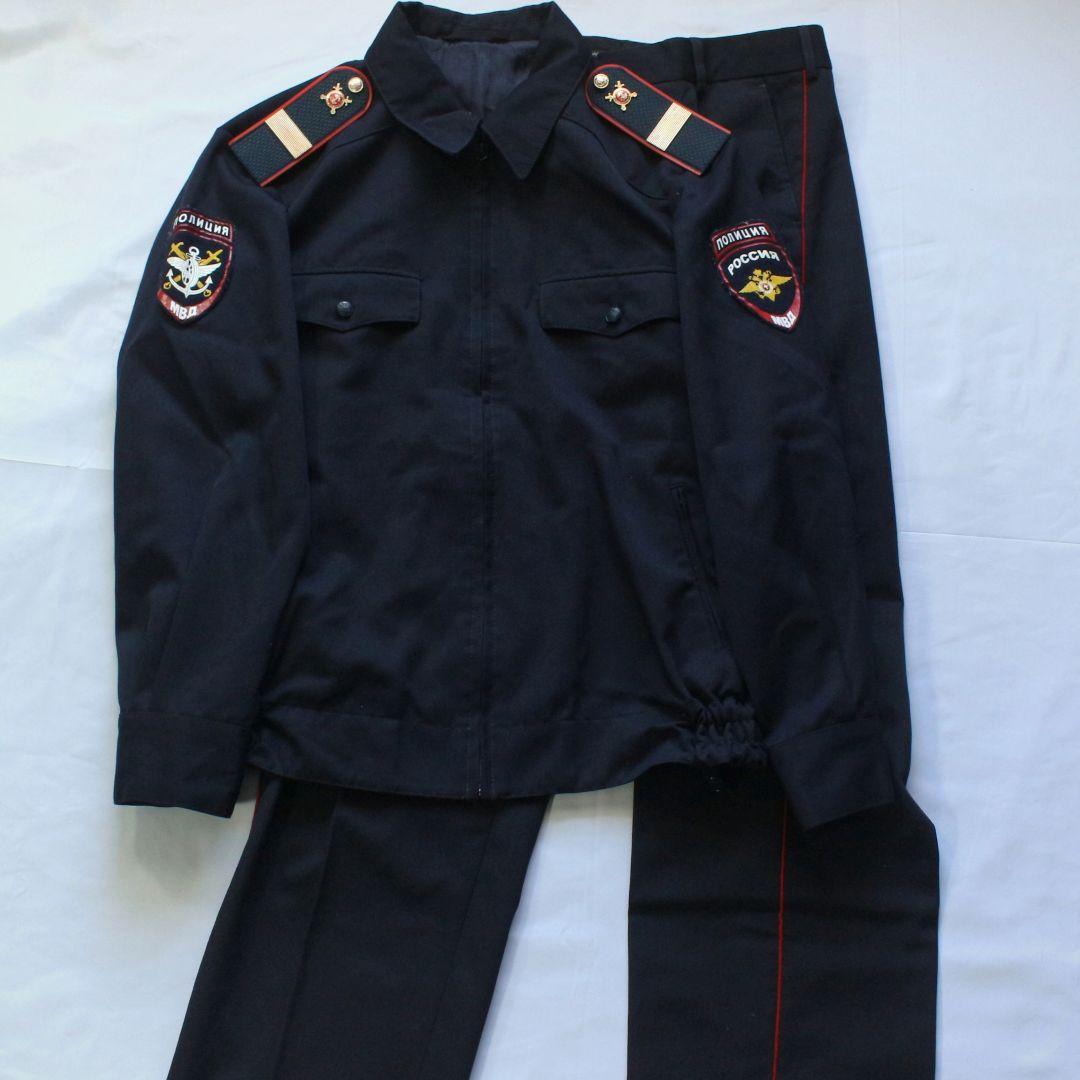 ロシア軍 実物 内務省警察 MVD ポリツィア 常勤服 50-3&48-2（冬