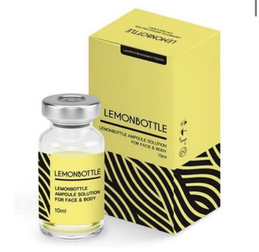 LEMONBOTTLE 「脂肪溶解注射用　溶剤」 LEMONBOTTLE 「脂肪溶解注射用 溶剤」（レモンボトル】 従来の