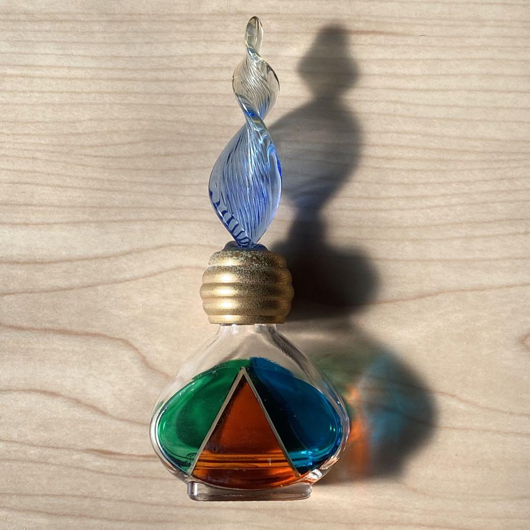 イタリア✨ヴェネチアン✨ムラーノガラス✨香水ボトル✨花瓶 Murano Glass パフュームボトル ヴェネチアンガラス ムラーノ