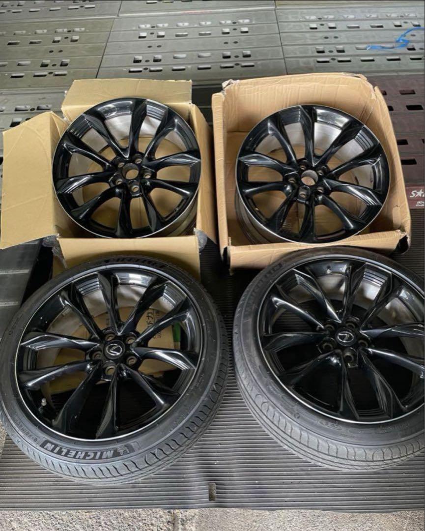 LEXUS LC500 21インチ ボディ色塗装 217カラー 4本セット LEXUS LC500 21インチ ボディ色塗装 217カラー 仕込ん 4本セット