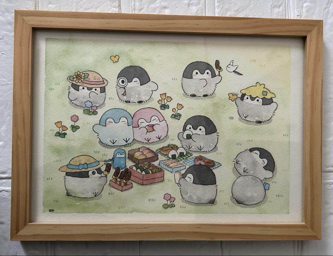 ひ*り様 コウペンちゃん原画展　複製原画　みんなでピクニック ひ*り様 コウペンちゃん原画展 複製原画 みんなでピクニック