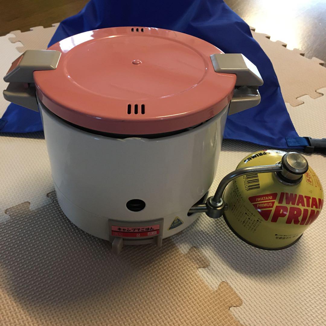 キャンプでごはん イワタニ プリムス ライスクッカー レトロ 炊飯器 防災 TFスポーツ柏】希少品入荷！キャンプでごはん[2016.07.16発行