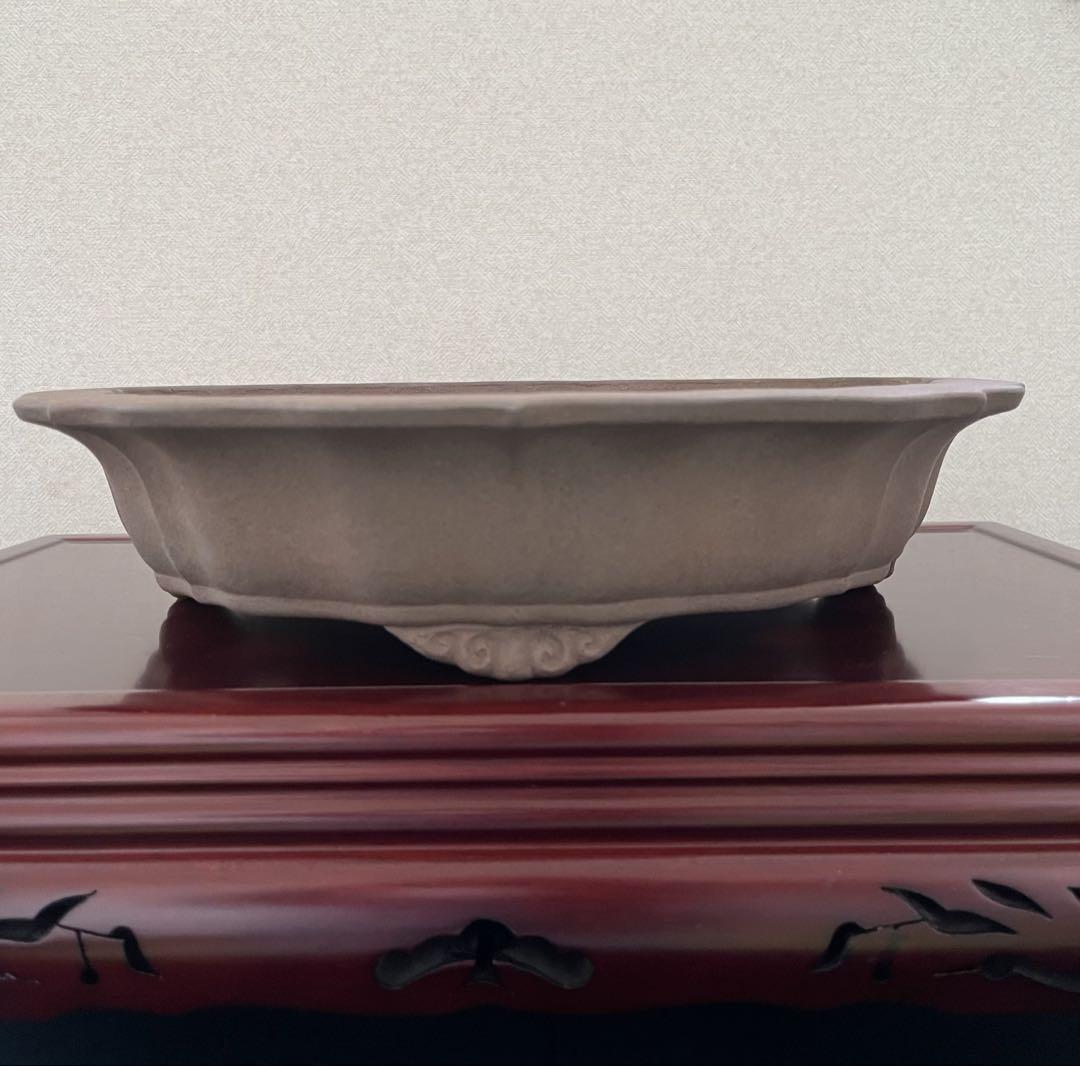 盆栽鉢 植木鉢 輪花鉢 佳山 盆栽鉢の雲脚原型と落款 — toshiro mori design
