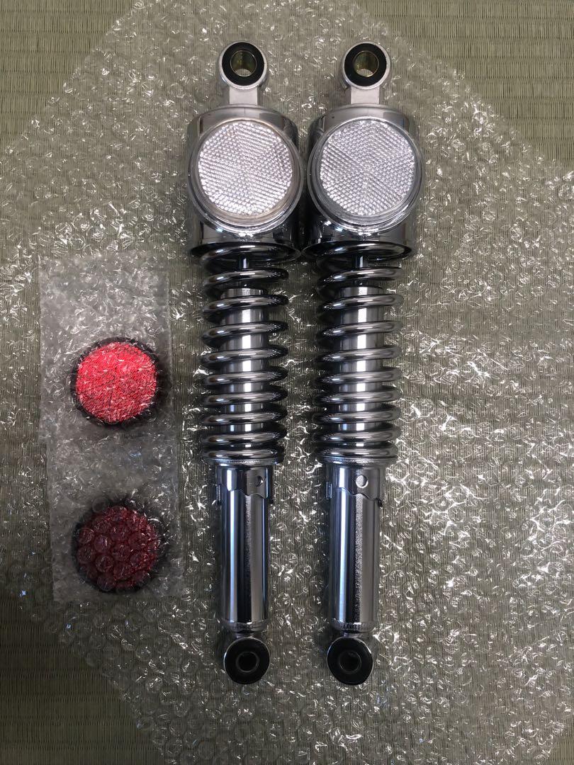 109-102 Z1/Z2STDタイプリアショック PMC レッド色 1セット(2本