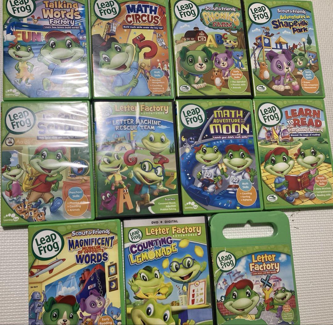 LeapFrog DVD セット 11枚 + 英語カード 81jcaX361YL._UF894,1000_QL80_.jpg