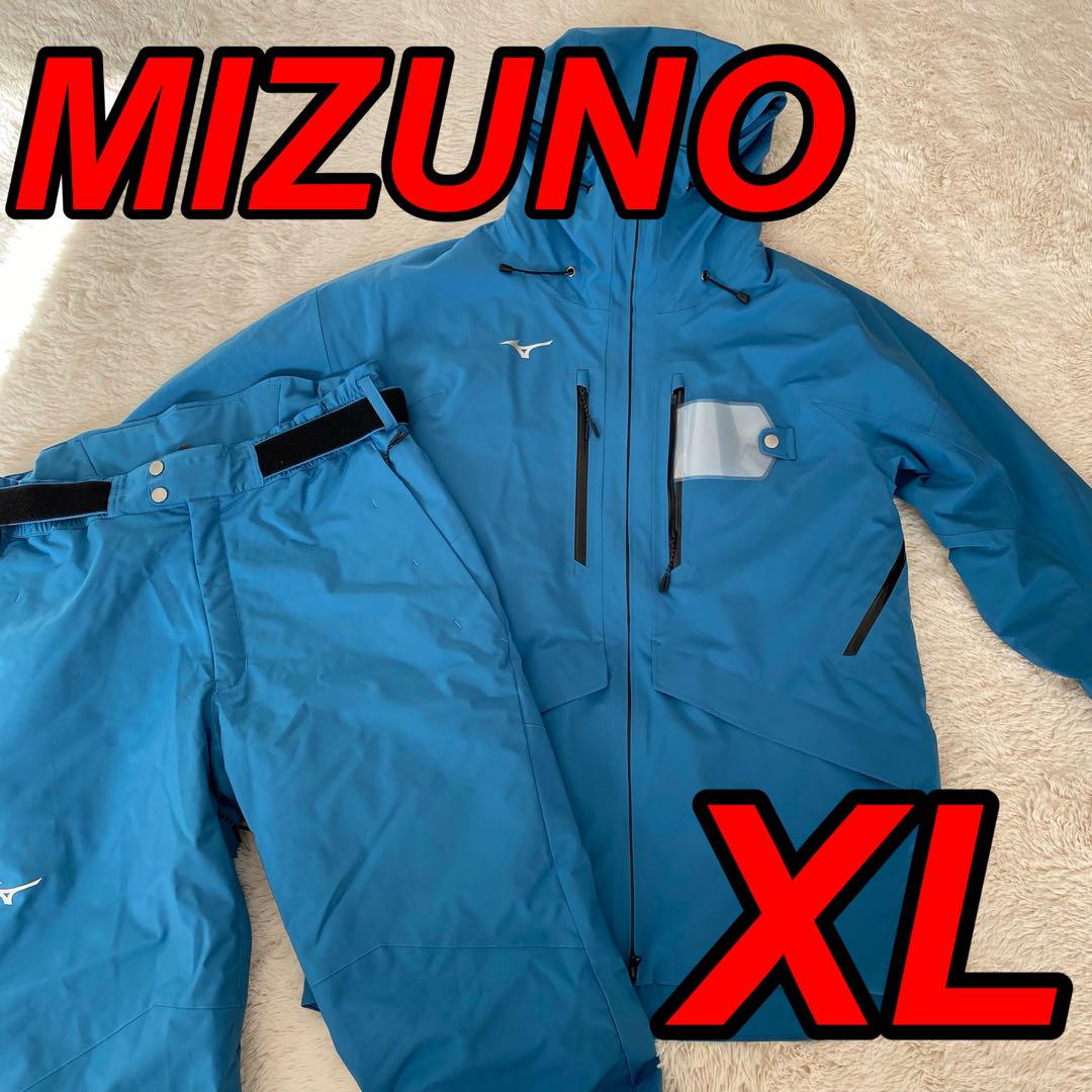 美品♪MIZUNO 23-24モデル ミズノ メンズXLスキーウェア　上下セット 美品♪MIZUNO 23-24モデル ミズノ メンズXLスキーウェア 上下