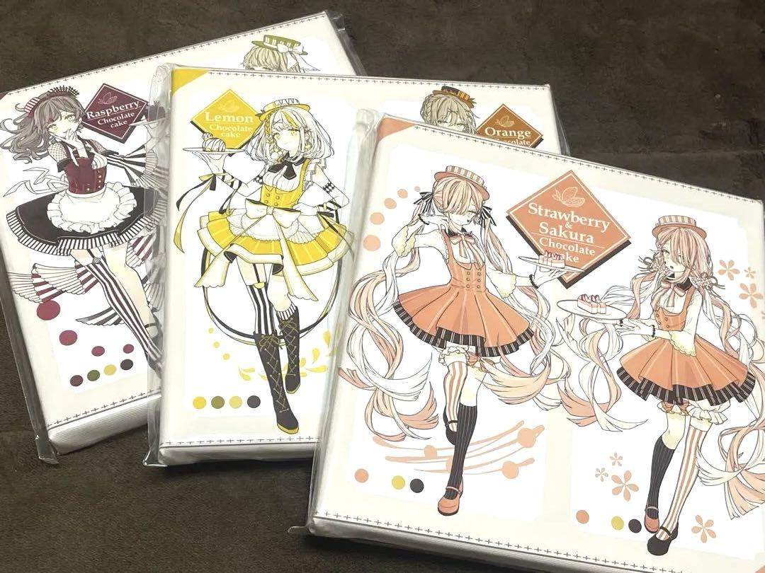 3点セット◈　キャンバスアート　チョコケーキ6姉妹のイースターパーティ　赤倉 3点セット◈ キャンバスアート チョコケーキ6姉妹のイースター