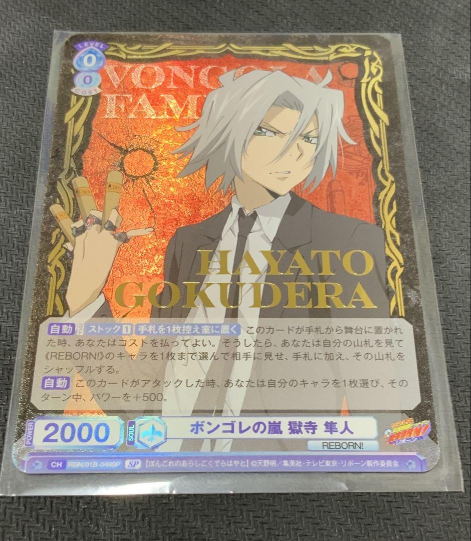 家庭教師ヒットマンREBORN ボンゴレ匣＆ボンゴレリング 獄寺隼人　嵐 家庭教師ヒットマンREBORN！」ボンゴレ匣＆ボンゴレリングセット