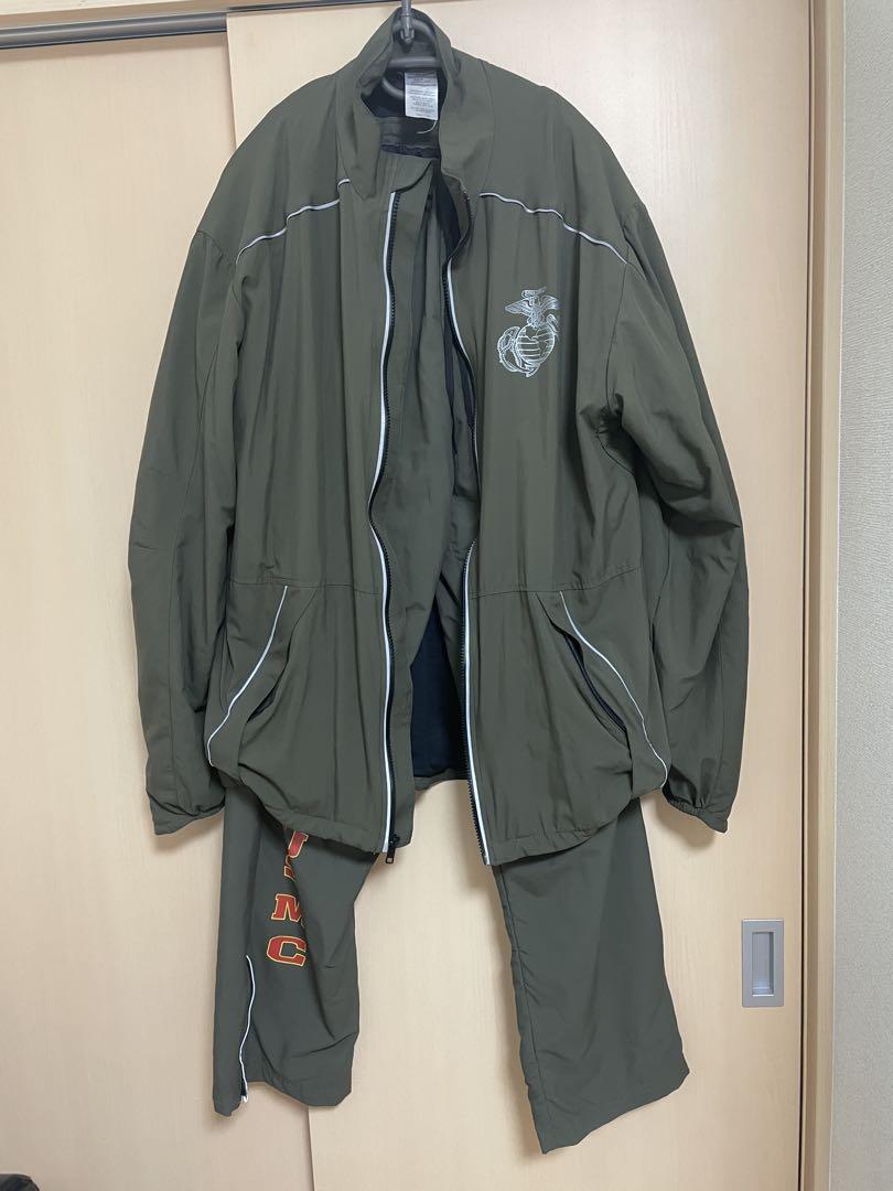 海兵隊 USMC マリーン ウィンドブレーカー ジャージ 上下セット