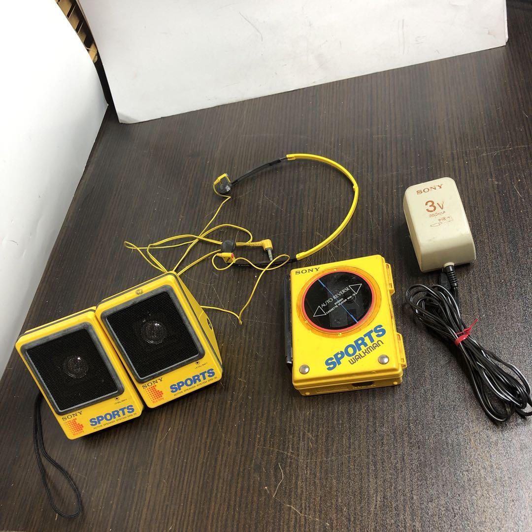 希少 SONY SPORTS ウォークマン WM-75 スピーカー　ヘッドホン 希少 SONY SPORTS ウォークマン WM-75 スピーカー ヘッドホン