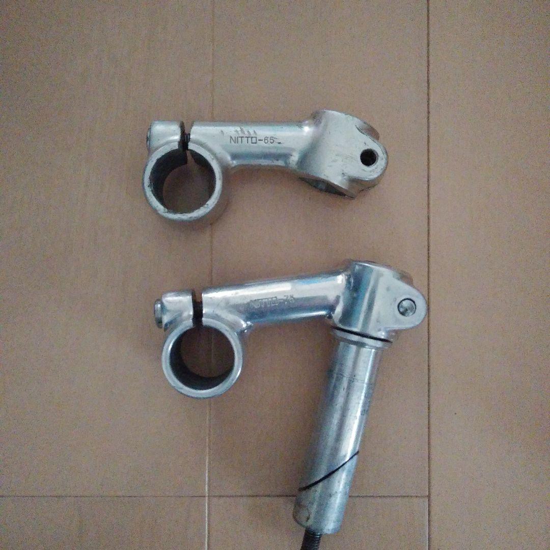 NITTO 90 アルミニウム ステム点返し NITTO 天返しステム （BLOG 【中古パーツ】ピストバイクの