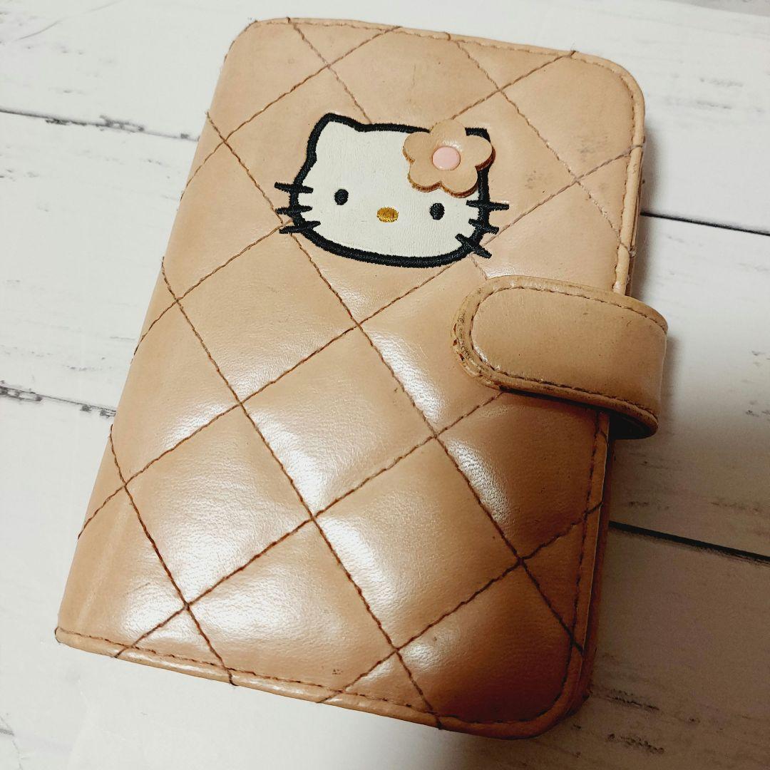 キティ フォトケース キルティングデザイン 当時品 レア キルティングキティ サンリオ レア 当時物 ハローキティ キルティングシステム手帳