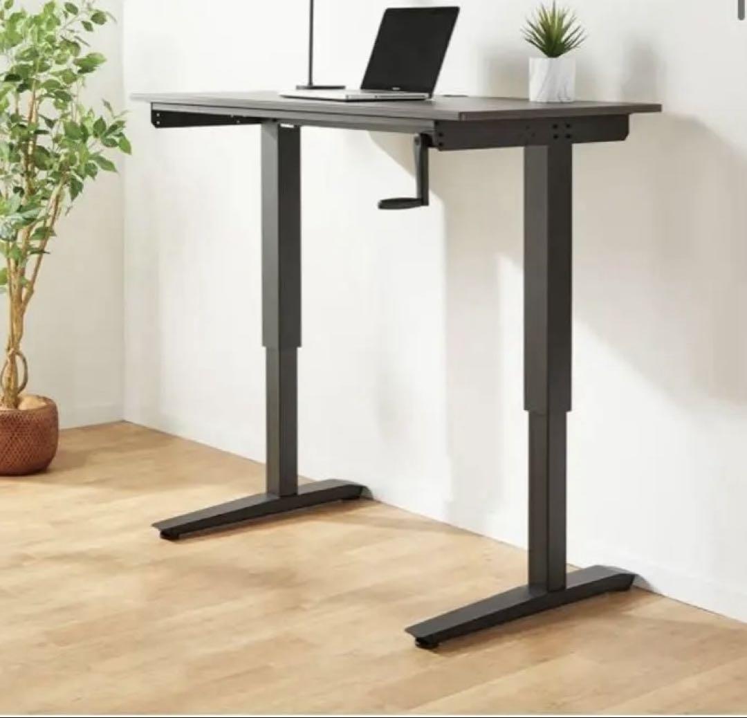 ニトリ 昇降デスク ダークブラウン 120× 66× 73〜122cm 値下げ可 昇降デスク(マーフィー2 120 DBR) | ニトリネット【公式】 家具
