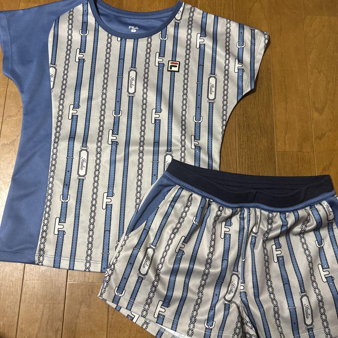 FILA ストライプ柄 問合せる セットアップ M/S