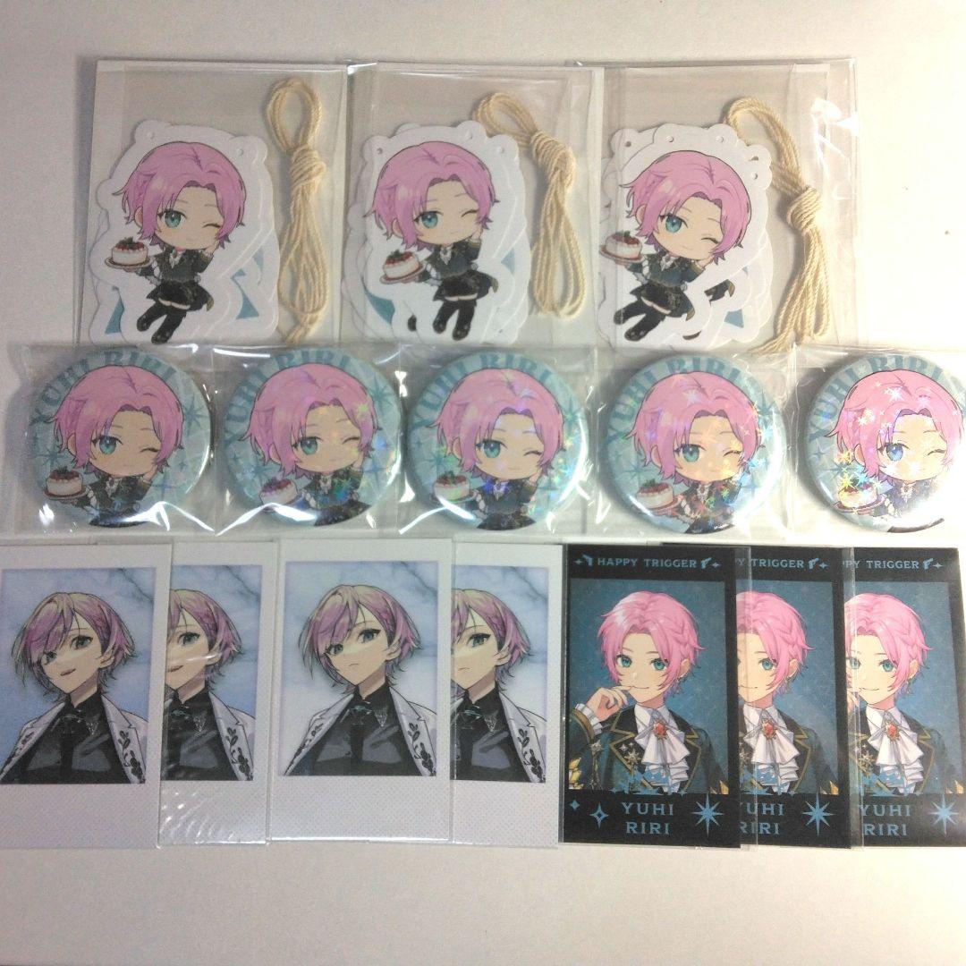 にじさんじ 伏見ガク ハピトリ 5th Anniversary 缶バッジ チェキ ハッピートリガー 5th Anniversary グッズ」2023年4月29日(土)18