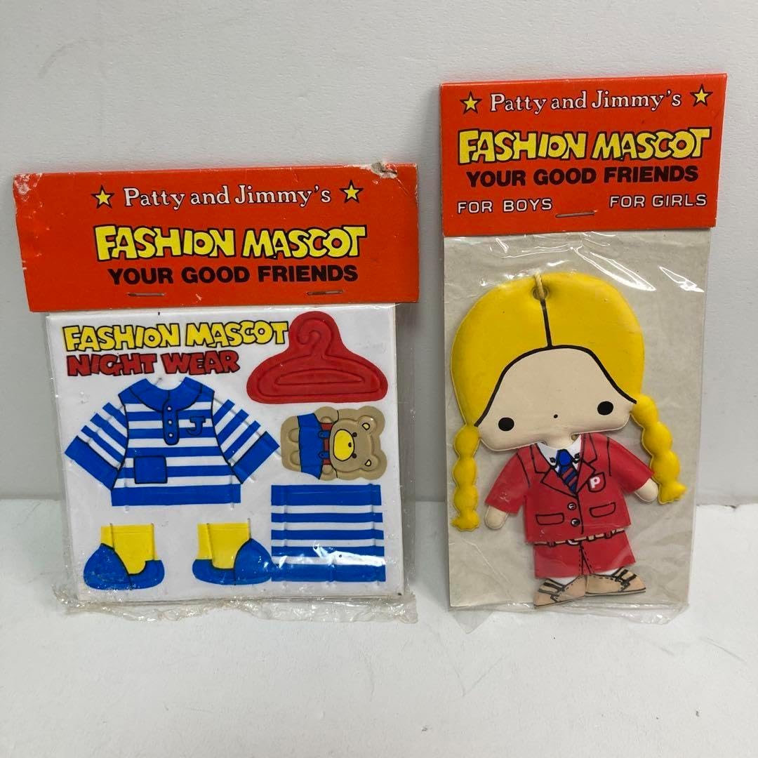 【未開封】レア 1976年製 サンリオ パティ&ジミー ファニーマスコット Yahoo!オークション - 4TN60 未使用 当時物 1976年 サンリオ