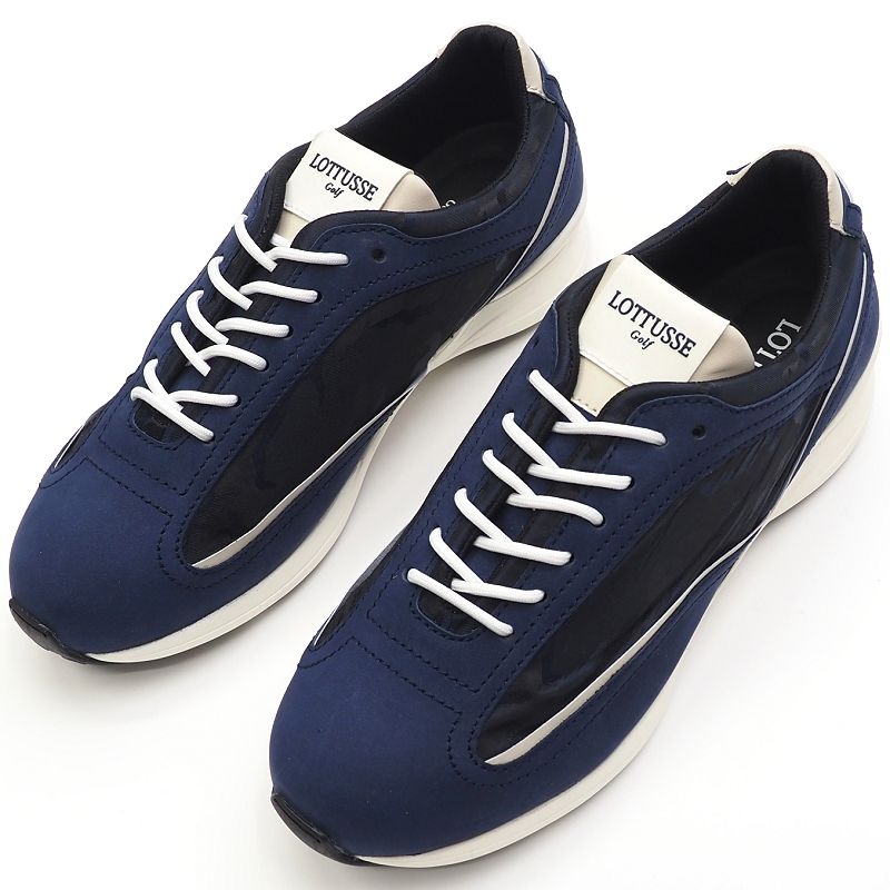 L05790 新品 LOTTUSSE Golf/レザーゴルフシューズ スパイクレス