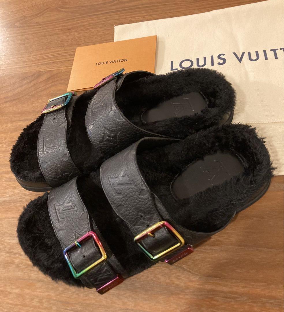 ヴィトン ミラボーライン サンダル ファー サイズ7 (LOUIS ヴィトン ミラボーライン サンダル ファー サイズ7 (LOUIS