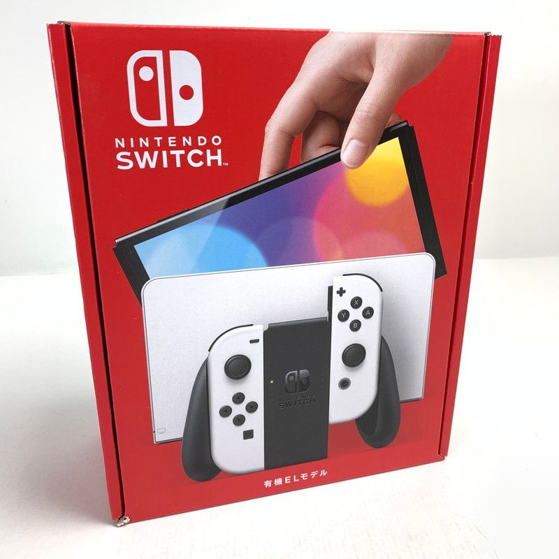 中古美品】 未使用 Nintendo Switch 任天堂 スイッチ (有機EL