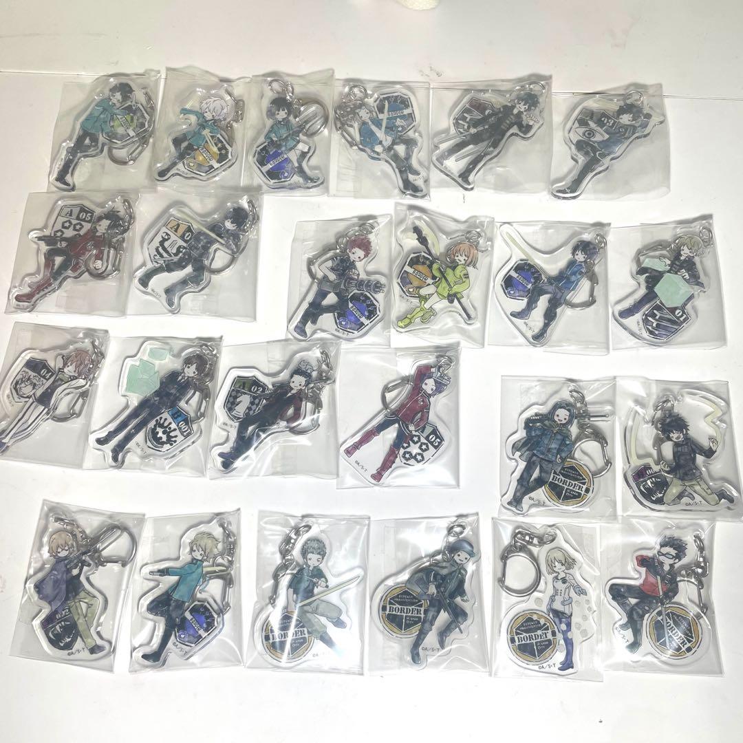 ワールドトリガー グラフアート アクリルキーホルダー 第1〜3弾 全種類 ワールドトリガー グラフアート アクリルキーホルダー 第1〜3弾