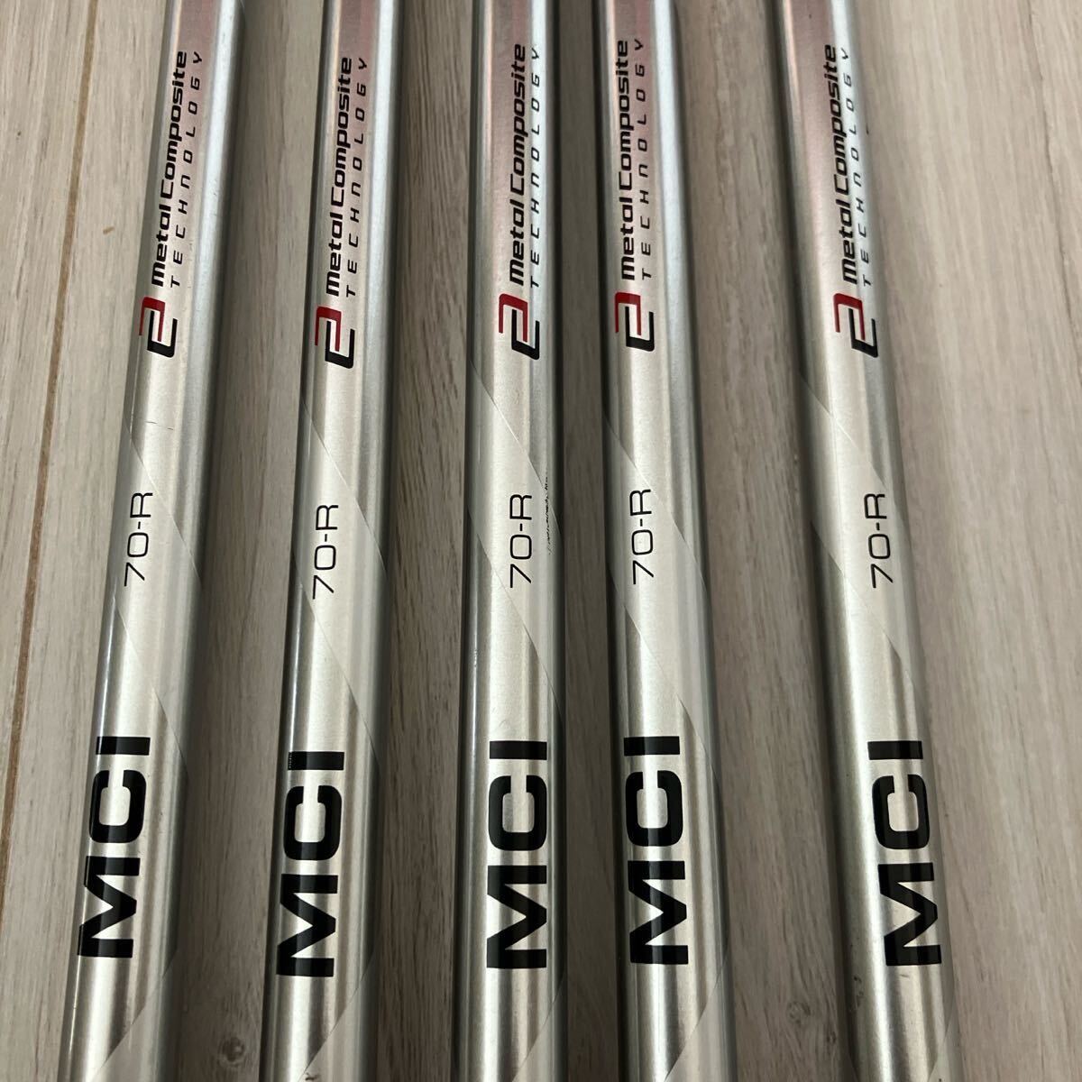 フジクラMCI 70-R シャフト 5本セット 6-PW（Yahoo!オークション