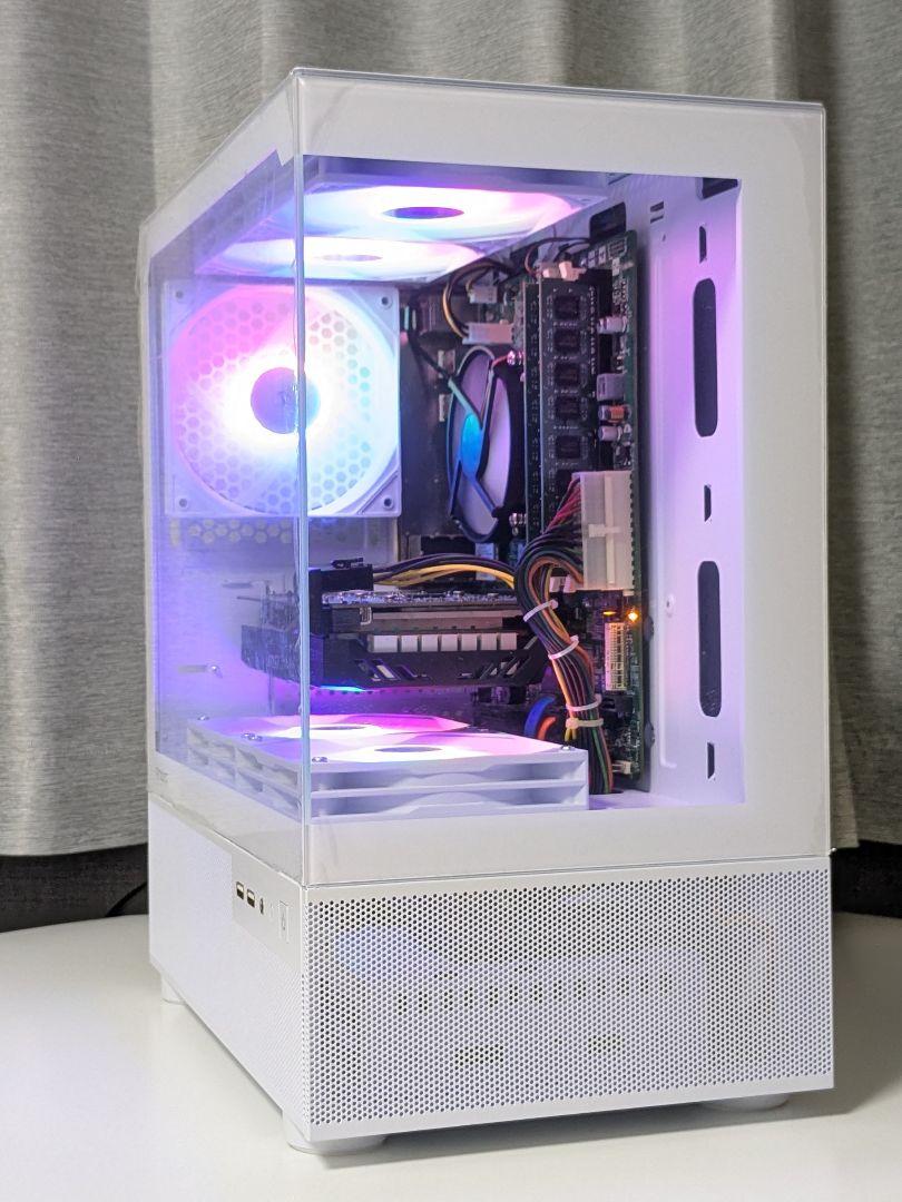 白いゲーミングPC　GTX1660super　自作ゲーミングPC 白いゲーミングPC GTX1660SUPER 自作ゲーミングPC （白い