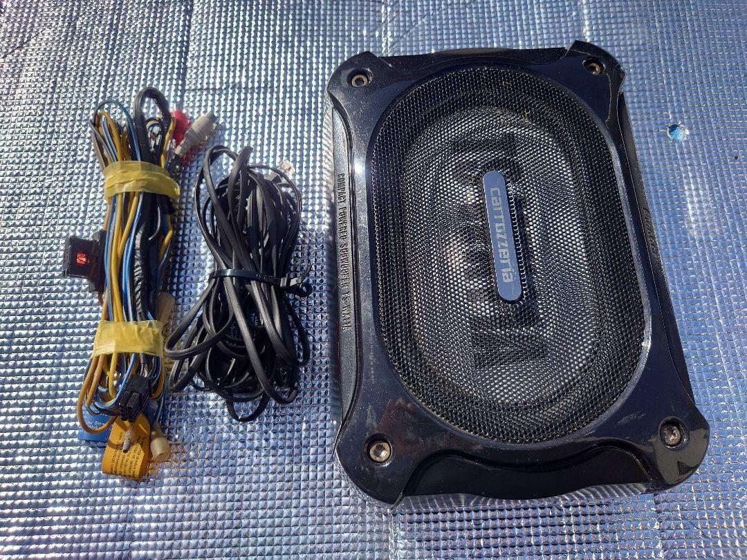 TS-WX11A コンパクトウーファー 配線付き carrozzeria TS-WX11A パワードウーファー 配線リモコンセット