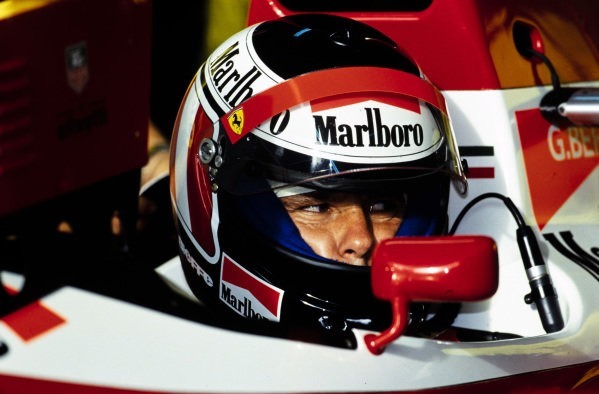 JFC F1 ヘルメット ゲルハルト・ベルガー 1995ポルトガルGP 1/12 1995 ポルトガルGP ベルガー『スペシャルヘルメット』 | エイト