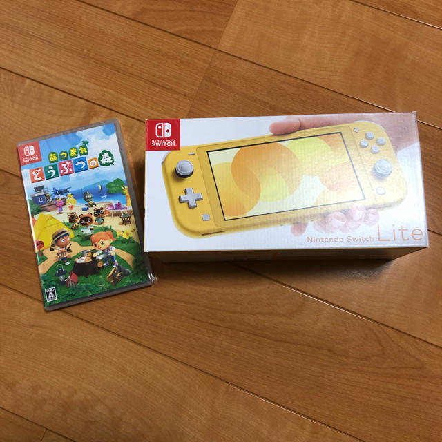 新品 任天堂スイッチ LITE イエロー どうぶつの森ソフトセット