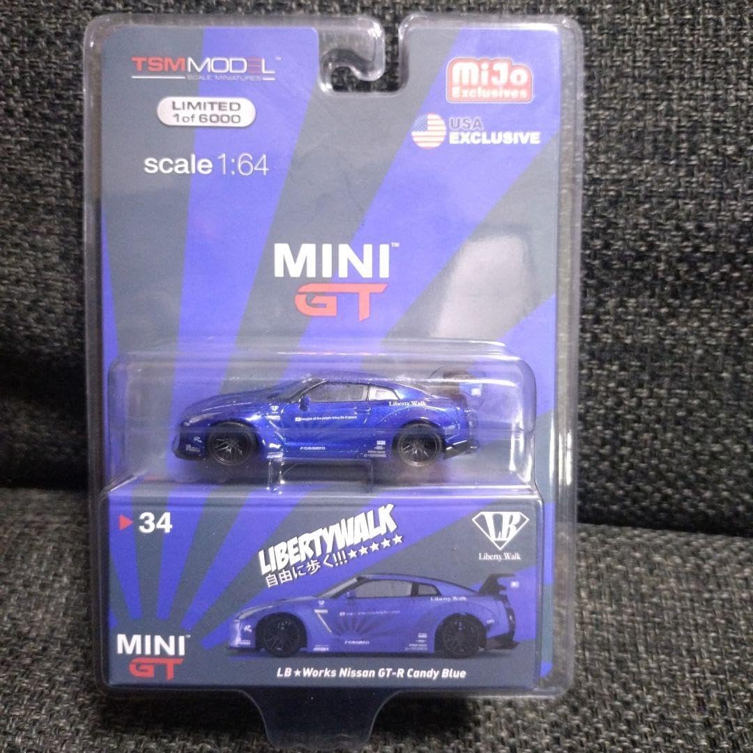 GT LBWorks Nian GT-R Candy Blue（NissAN gtr R35 biru candy