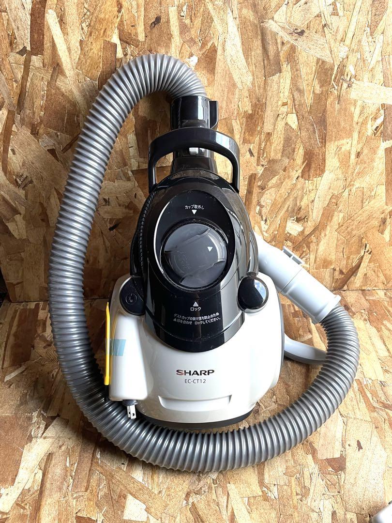 SHARP EC-CT12 キャニスター掃除機　 2020年製 シャープ 遠心分離サイクロン掃除機 EC-CT12をレビュー
