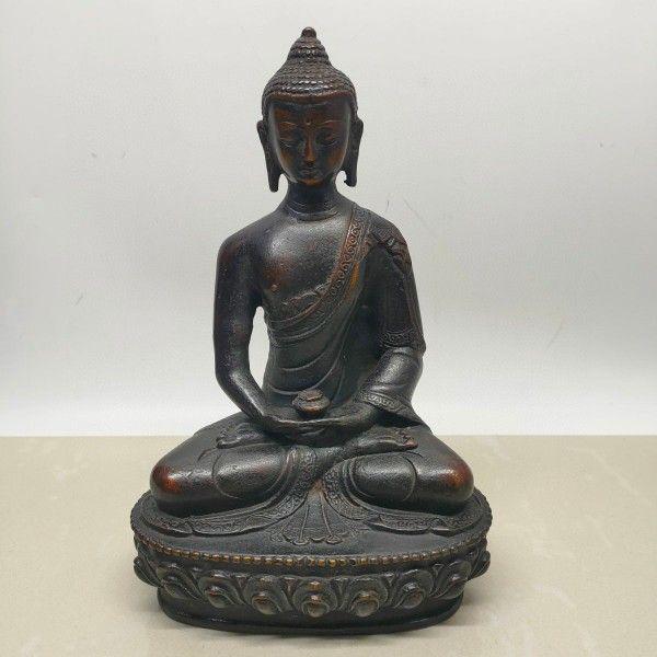 仏像 臥仏 睡仏像 釈迦仏 供養 銅製品 装飾品 工芸品 美術品 置物 Amazon｜仏像 涅槃像 【釈迦如来涅槃像】涅槃仏 臥仏 木彫り仏像