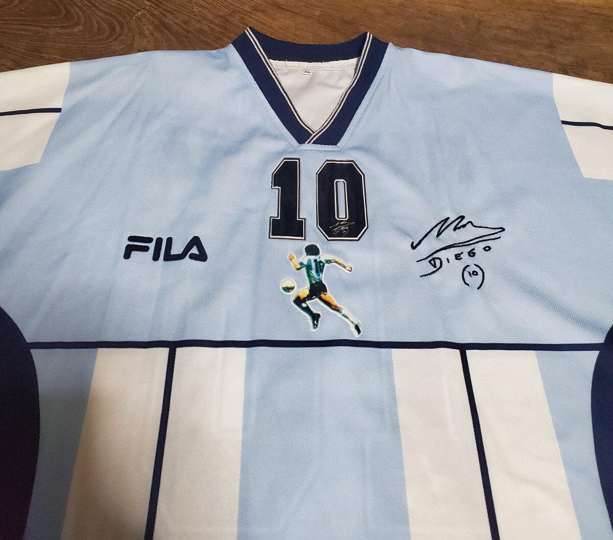 2001 アルゼンチン代表 マラドーナ引退記念モデル #10 新品未使用タグ付 2001 アルゼンチン代表 マラドーナ引退記念モデル #10 新品未
