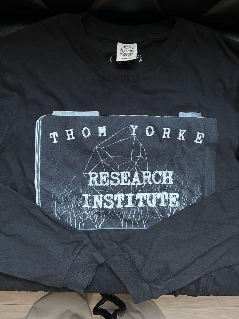 THOM YORKE RESEARCH INSTITUTE Tシャツ INSTITUTE - THOM YORKE JAPAN TOUR BLUE T-SHIRT (LIMITED