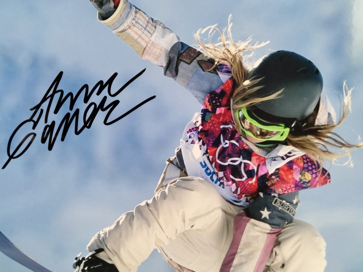 セール中…アンナ・ガッサー直筆サイン入り写真…Anna Gasser…① セール中…アンナ・ガッサー直筆サイン入り写真…Anna Gasser…①