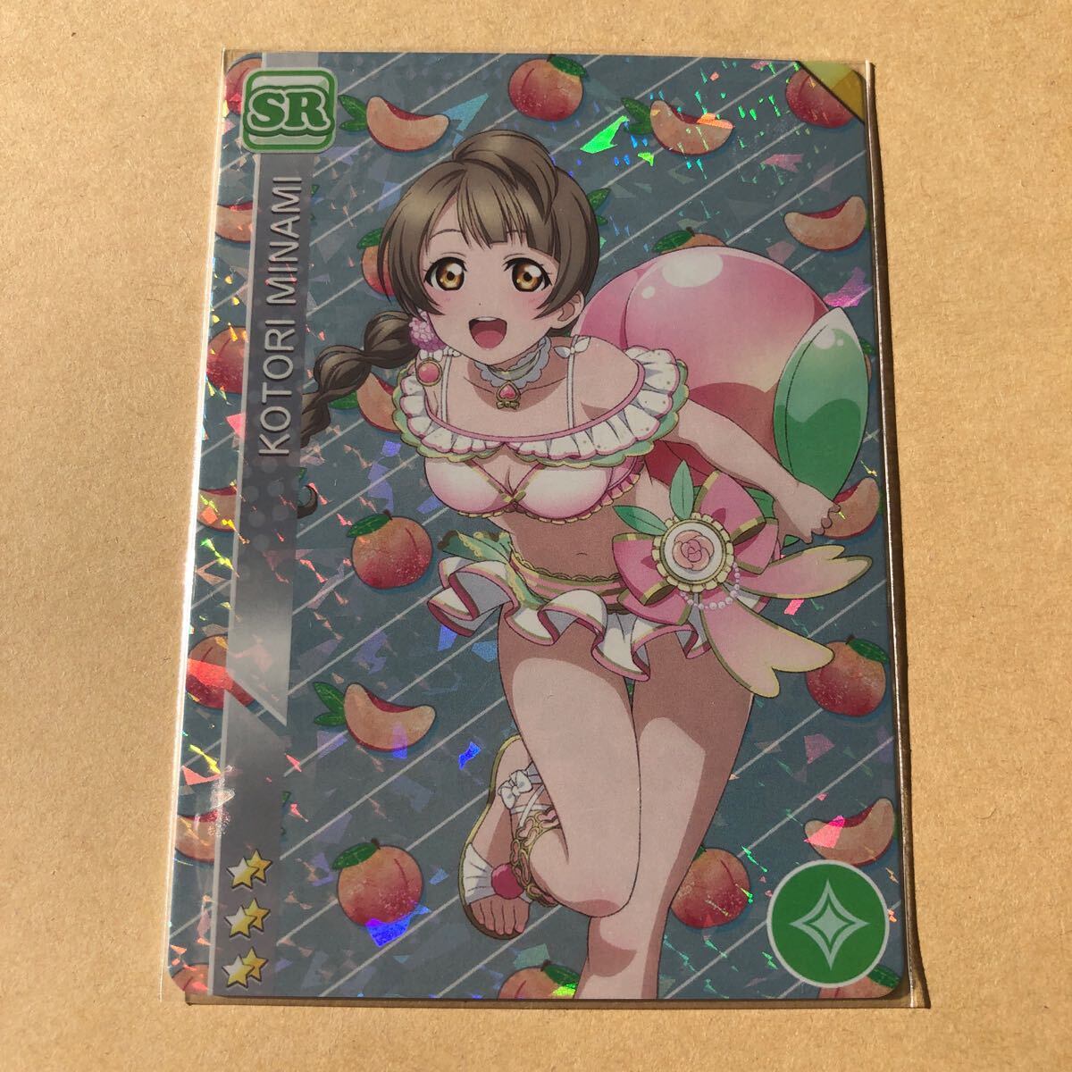 ラブライブ ラブカポイント 交換品 メッセージカード ブロマイド 南ことり ラブライブ！シリーズPremiumShopより南ことりバースデー企画の
