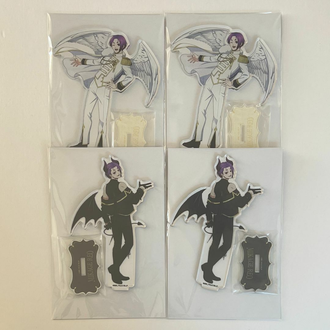 御影 玲王　ファボテリア 天使と悪魔　缶バッジ　悪魔セット ブルーロック ファボテリア 玲王 天使と悪魔 缶バッジ - メルカリ
