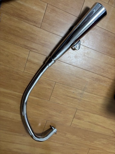 美品GN125H 純正マフラー 走行3124km 値引き】美品GN125H 純正マフラー 走行3124km GN125 2F 純正