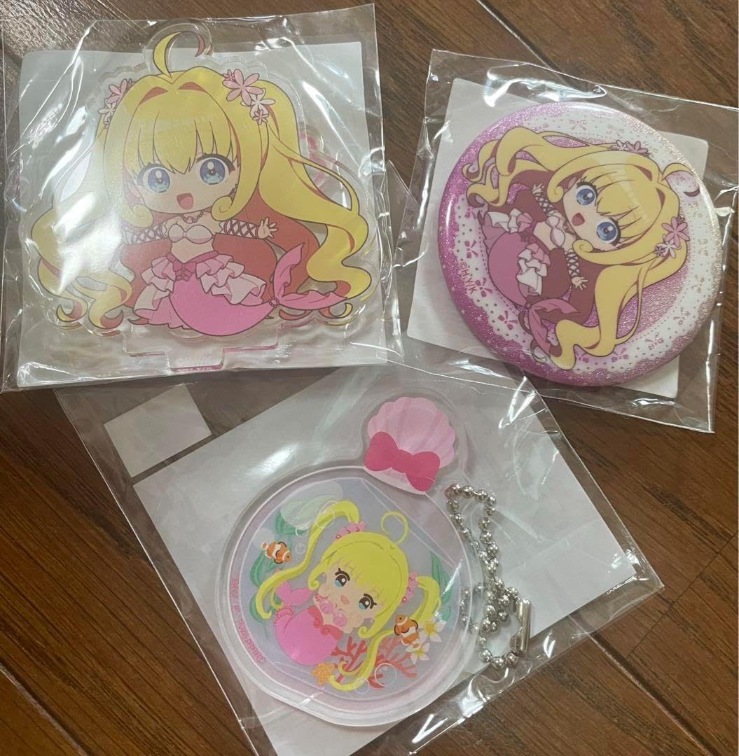 まるくじ　ぴちぴちピッチ　vol.2 るちあ　マーメイド　缶バッジ まるくじ - ぴちぴちピッチ【vol.2】