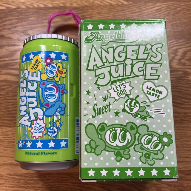 【希少品】エンジェルブルー　ジュース缶フィルムカメラ スマホで購入】エンジェルブルー 缶ジュースフィルムカメラ 入荷