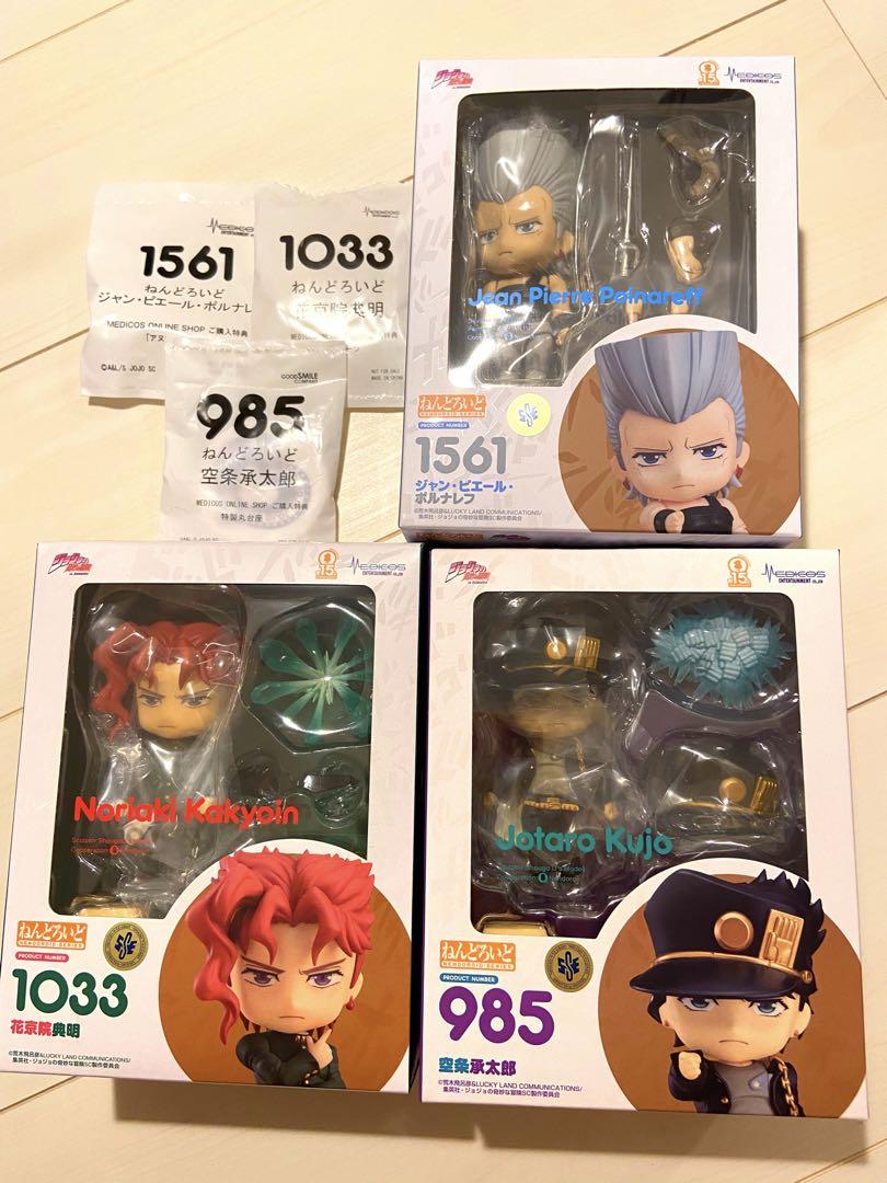 一番くじ　ジョジョ　フィギュア　全７種セット　3部　承太郎　花京院　ポルナレフ 一番くじ ジョジョ フィギュア 全7種セット 3部 承太郎 花京院