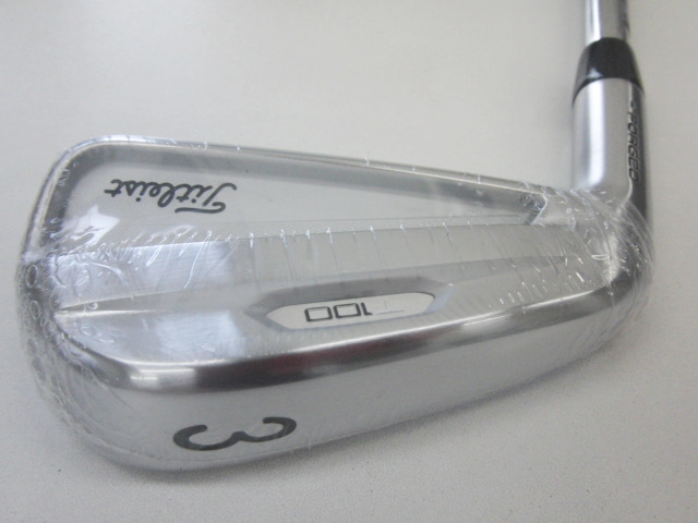 (レフティモデル) 新品未使用品！Titleist 21 T100 Iron 単品アイアン 3番アイアン TT AMT Tour White Steel S300 レフティモデル) 新品未使用品！Titleist 21 T100 Iron 単品