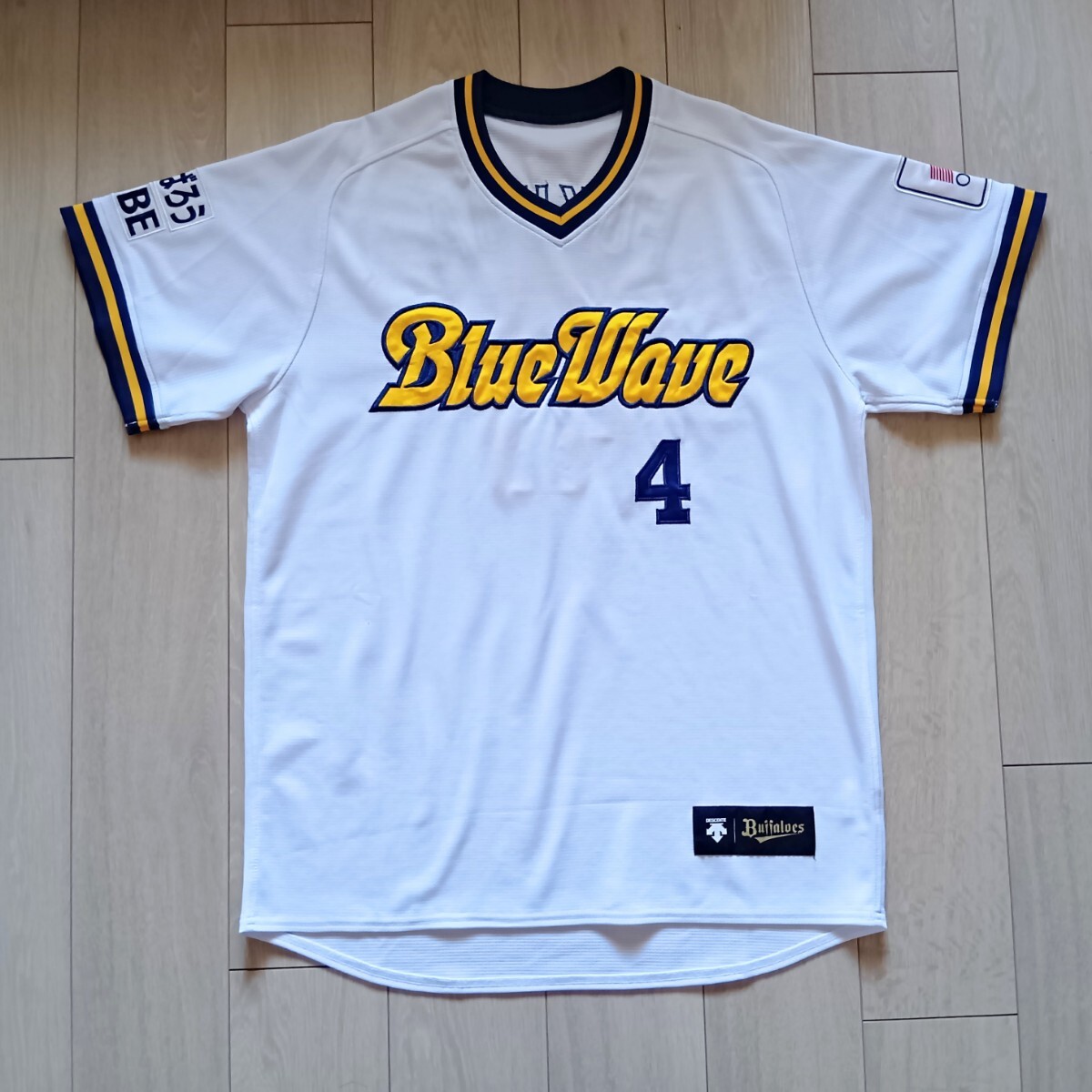 【限定　完売】オリックス　バファローズ　若月　旧背番号　ユニフォーム　デサントL 限定 完売】オリックス バファローズ 若月 旧背番号