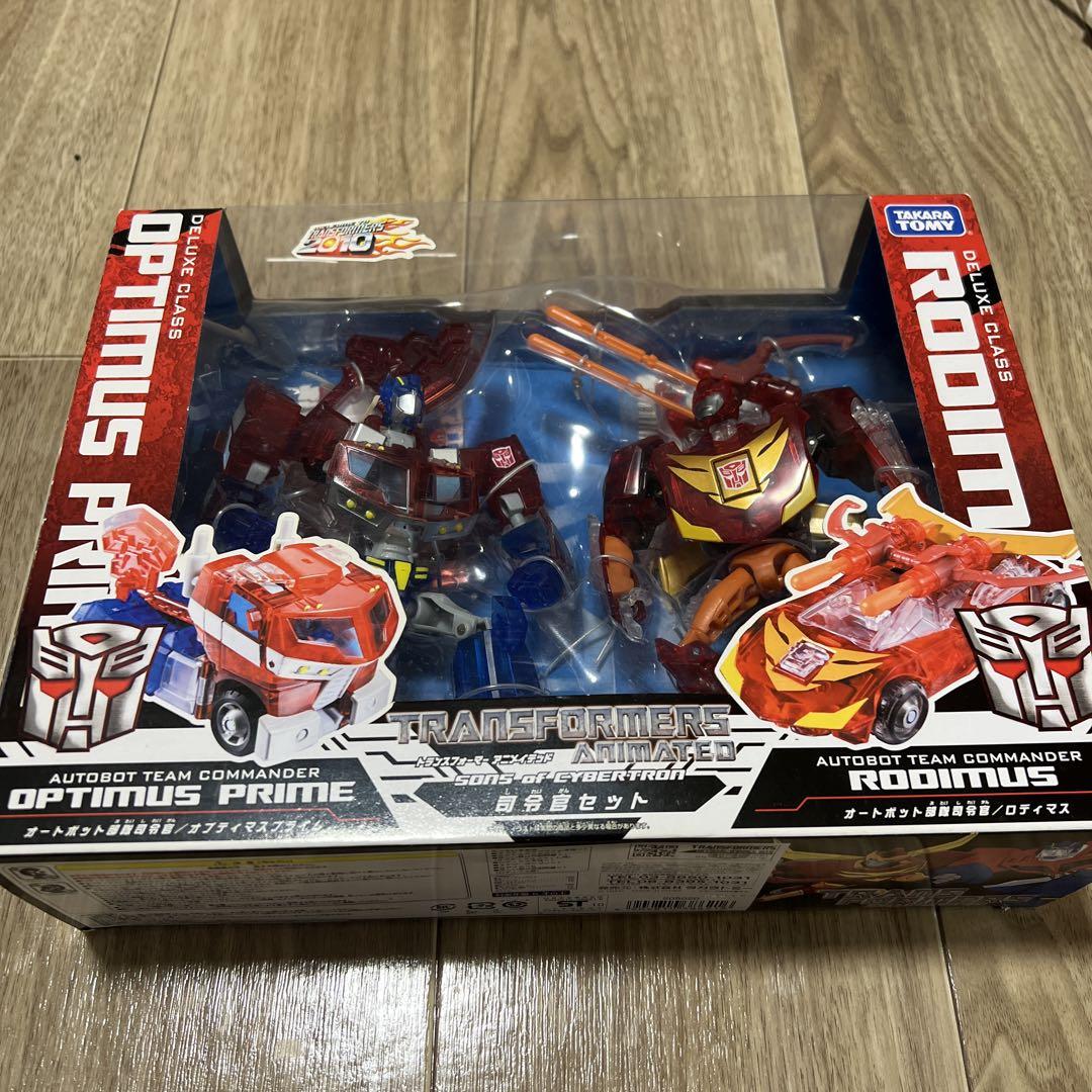 トランスフォーマーアニメイデッド 司令官セット トランスフォーマーアニメイテッド SONS OF CYBERTRON 司令官
