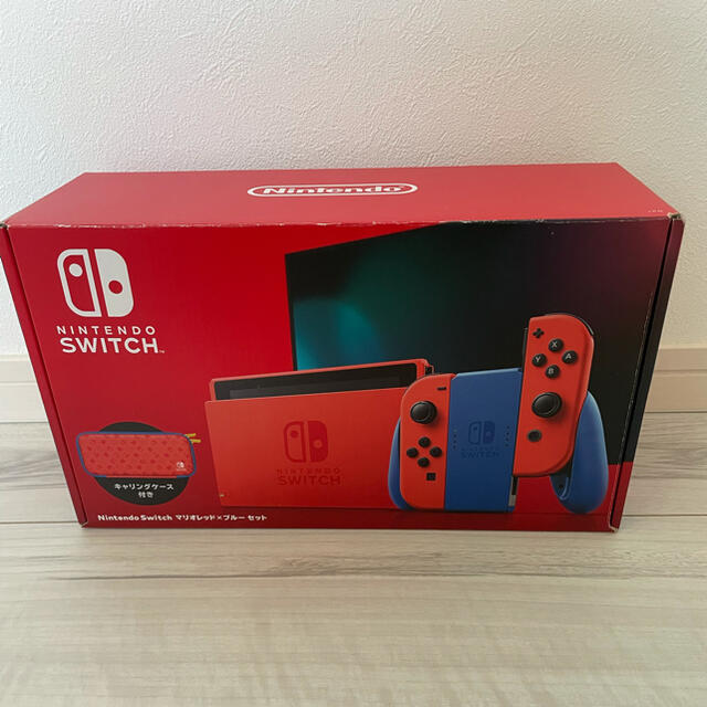 重大発表】ニンテンドースイッチ マリオレッド×ブルー セット