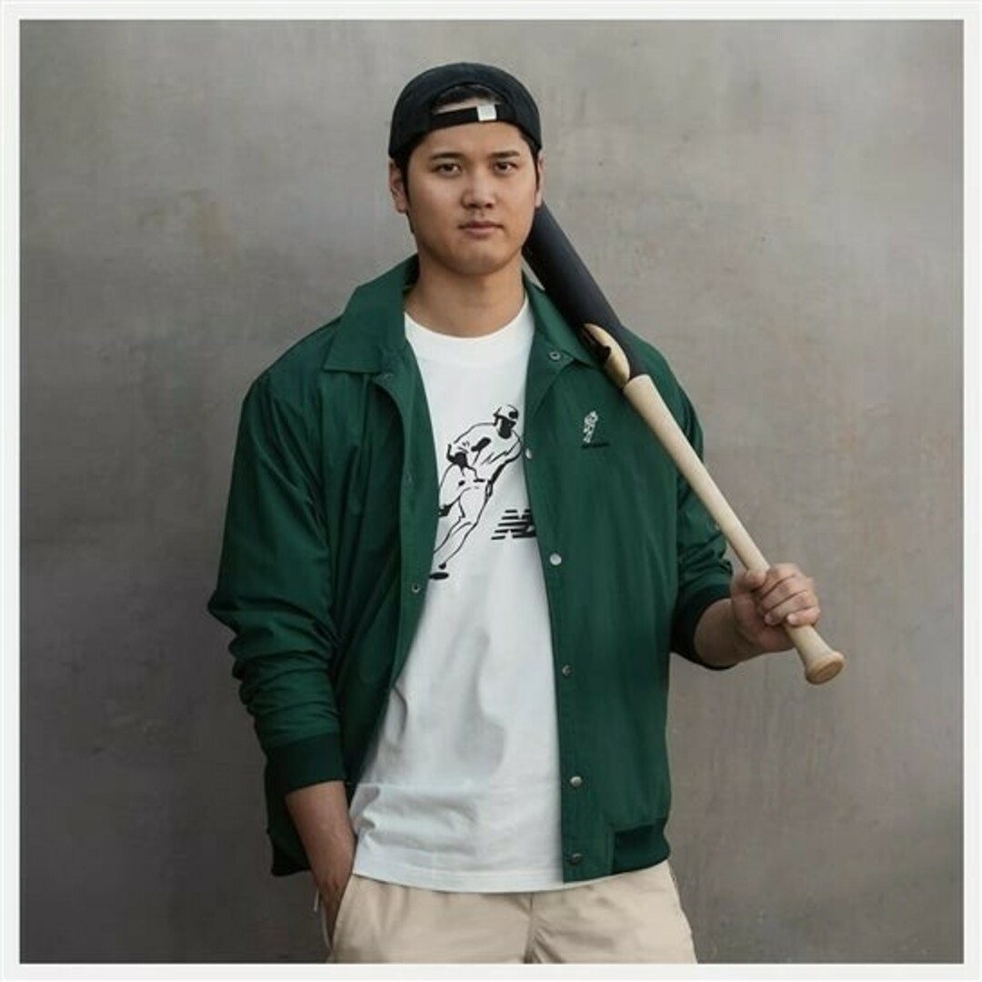 ニューバランス ドジャース 大谷翔平 ウーブンジャケット 2XL 日本サイズ 大谷翔平 シグネチャーコレクション ウーブンナイロンジャケット