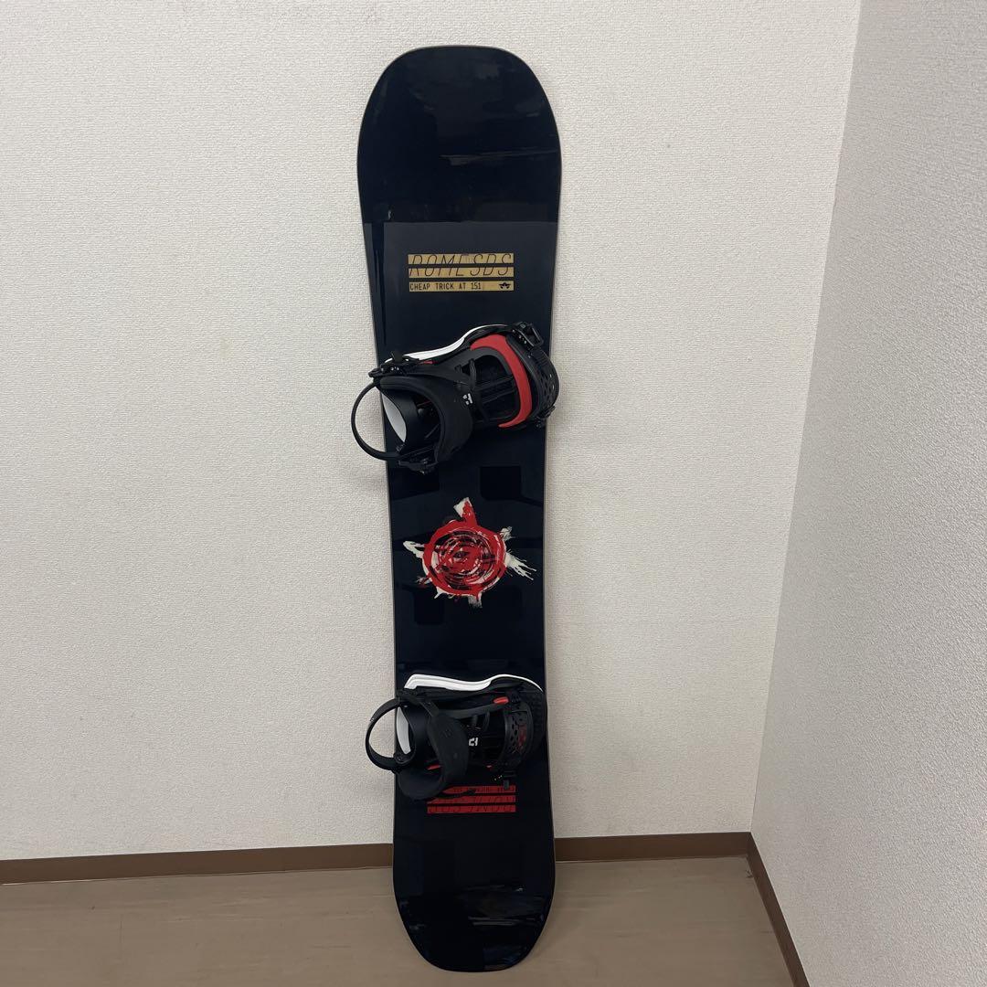 定価14万円相当★メンズ初心者向けスノーボードセット,ROME SDS e22eaf58f83e12e7b19579ff20954b
